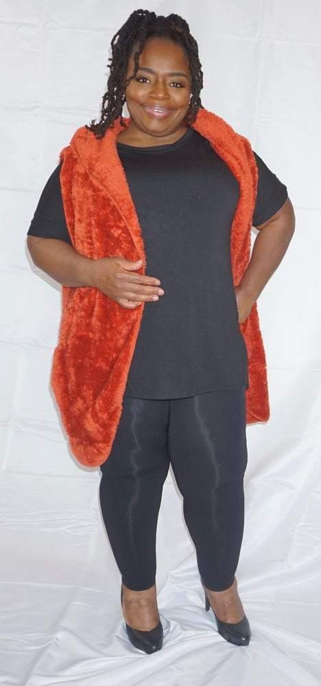 Faux fur vest - J. Ari Collection