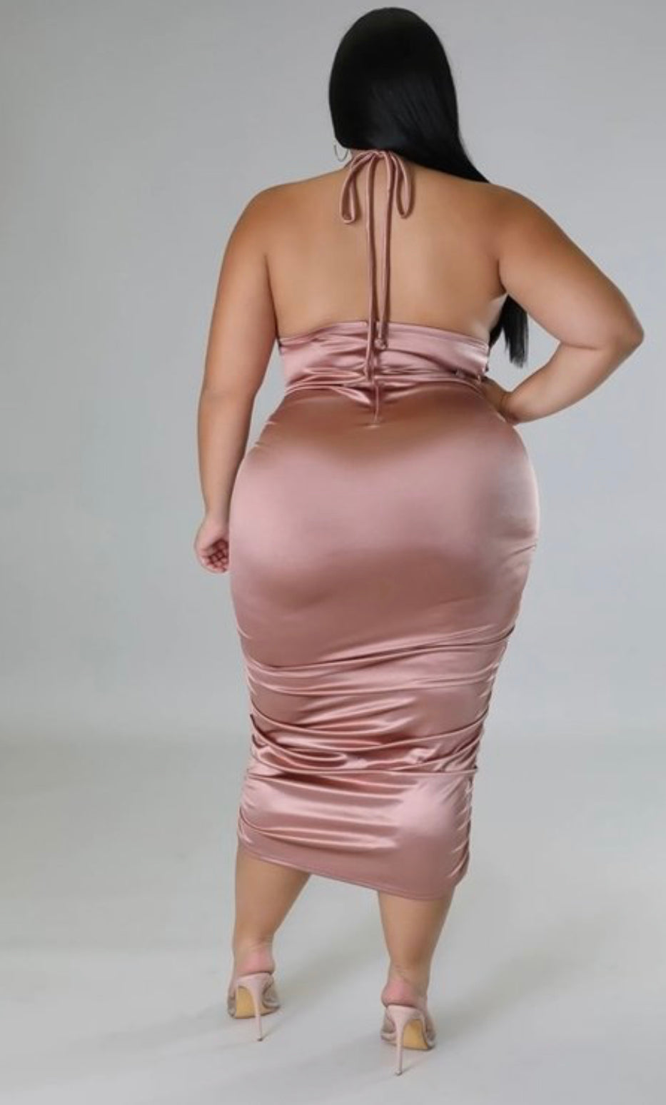 Satin dress