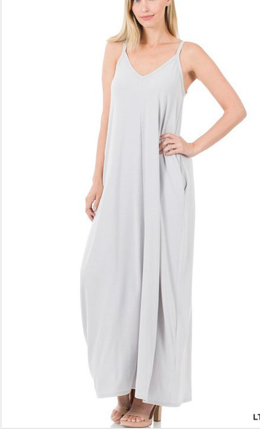 Chill day maxi (light gray)