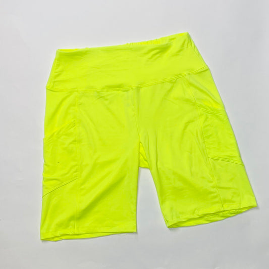 Biker plus (neon lime)-with pockets