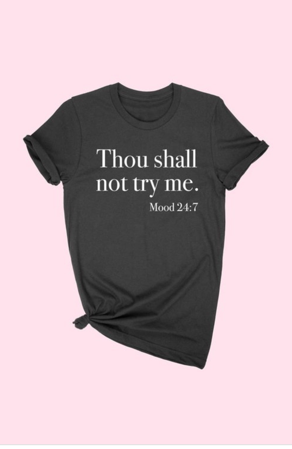 Thou shall not tee